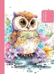 Блокнот, 60 г, 105x148 мм, 48 аркушів, інтегральна палітурка, матова ламінація, дизайн 23124, чисті аркуші