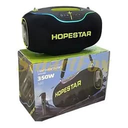 Колонка bluetooth Hopestar A80 чорний - мініатюра 2