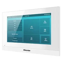 Відеодомофон 7” WiFi Akuvox C315W White SIP Android (87-00012) - мініатюра 3