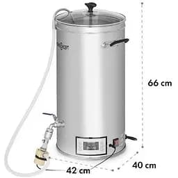 Пивоварня OneConcept hops God mash kettle 30 л (10033078) - мініатюра 4