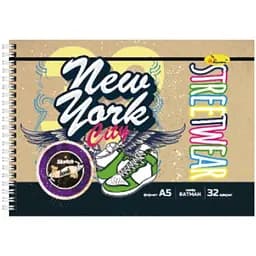 Скетчбук Апельсин Eagle Wings Streetwear A5 32 аркуші (СБК-А5-32-4)