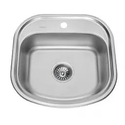 Мийка кухонна Kraft 4947 D Decor заокруглені кути 490х470х180 мм 0,8 мм 30412