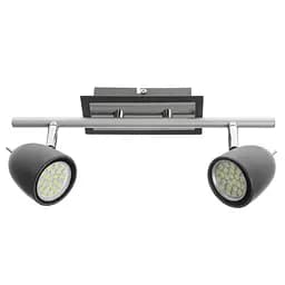 Светильник Brille спот поворотный накладной HTL-170/2 GU10 DGY