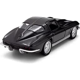 Автомодель TechnoDrive Chevrolet Corvette Split Window 1963 матовий чорний (250411U) - мініатюра 4