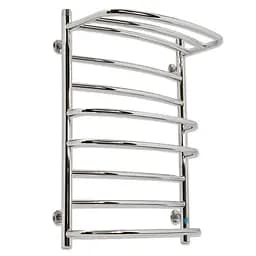 Водяна рушникосушка Laris Євромікс П8 500x800 з полицею 71207600, Хром