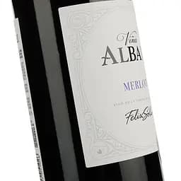 Вино Vina Albali Felix Solis Merlot червоне сухе 0.75 л - мініатюра 3