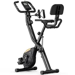 Велотренажер Hop-Sport HS-3030X Apeks X-Bike черно-золотистый