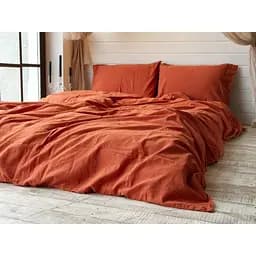 Комплект постільної білизни Limasso Standart Mecca Orange Євро Кораловий 000230267