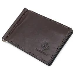 Кожаный мужской зажим для денег GRANDE PELLE 12х8х0.7 см acs0018648
