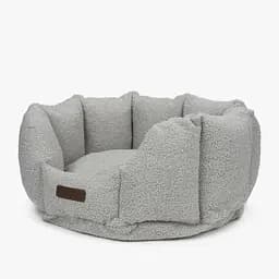 Лежак ортопедичний для собак "Shell Teddy" сірий М(60*80см)