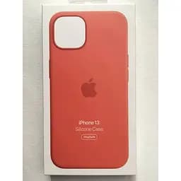 Оригінальний силіконовий чохол Apple Silicone Case MagSafe для iPhone 13 Pink Pomelo MM253ZE/A - мініатюра 2