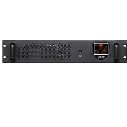 Джерело безперебійного живлення 2E RE850, 850VA/480W, RM 2U, LCD, USB, 2xSchuko - мініатюра 2