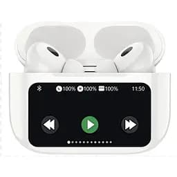 Бездротові навушники XO X42 TWS, з дисплеєм, BT5.4, 25mAh, 300mAh, 5h, white