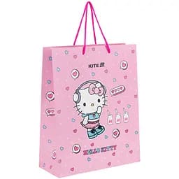 Набір паперових подарункових пакетів Kite Hello Kitty Кошенятко Кітті 26х32 см 5 шт. (HK25-266-1)