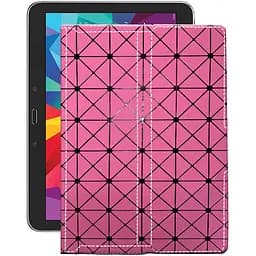 Чохол StatusCASE з екошкіри для планшету Samsung Galaxy Tab 4 10.1 (T531) Рожевий ромб