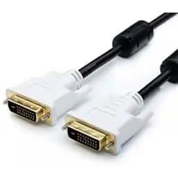 Кабель Atcom DVI - DVI (M\M), 1.8 м, чорно-білий (8057)