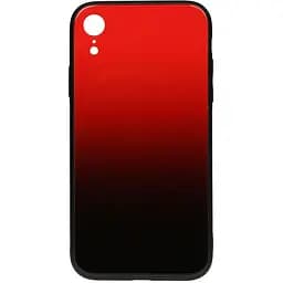 Чехол-накладка Toto Gradient Glass Case Apple iPhone XR Red