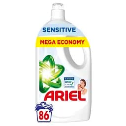 Гель для прання Ariel Sensitive для чутливої шкіри 3.87 л