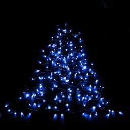 Гірлянда вулична Starlight лінійна синє світло 100 LED 5 м (57276) - мініатюра 6