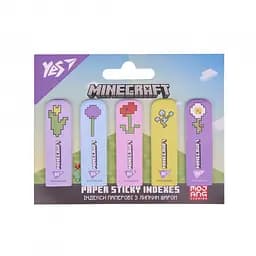 Індекси паперові Yes "Minecraft.Spring" 55*22мм 100 шт (5x20) (170439)