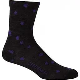 Носки Icebreaker City UltraLite Starry Night 3/4 Crew Jet/Wisteria L (1052-100 111 H61 L)