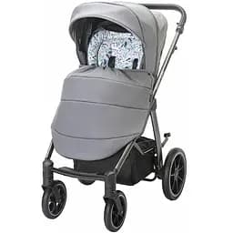 Коляска Espiro Bueno 2022 307 Gray Feather, універсальна 2 в 1, сіра (205163) - мініатюра 4