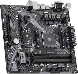 Материнська плата AsRock B450M Pro4 R2.0 (B450M Pro4 R2.0) (Socket AM4, AMD B450, Micro-ATX) - мініатюра 3
