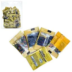 Пули водяные, 2 г, синие, 100 шт. в упаковке, 4x6 см