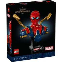 Конструктор LEGO Marvel Super Heroes Бюст Железного Человека-Паука 379 деталей (76326)