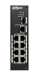 Коммутатор POE Dahua PFS3110-8P-96 с 8 портами POE + 1 порт UP-Link 1000Мбит + 1 порт SFP - мініатюра 1