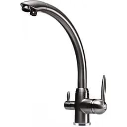 Змішувач для кухні під осмос Globus Lux Lazer GLLR-0777-8-STSTEEL (19244)