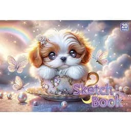 Альбом для малювання Школярик A4 склейка 20 аркушів (PB-GB-020-8515-3)