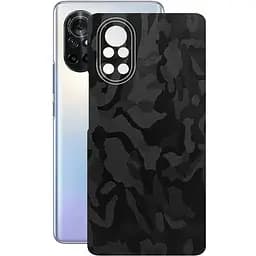 Захисна плівка StatusSKIN для Honor V40 Lite Корпус Вініл Камуфляж чорний - мініатюра 1