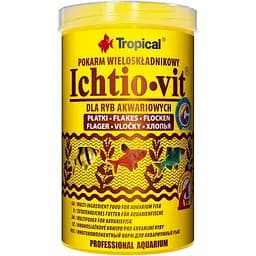 Корм Tropical Ichtio-vit, для акваріумних риб, в пластівцях, 200 г