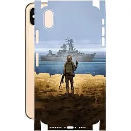 Защитная пленка StatusSKIN для Apple iPhone XS Max Корпус Винил Корабль