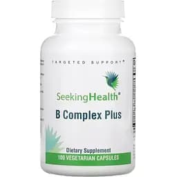 Комплекс витаминов Seeking Health B Complex Plus 100 вегетарианских капсул