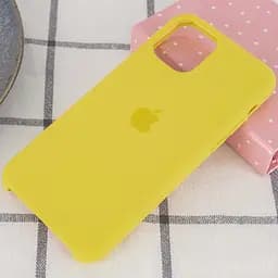 Чохол Silicone Case AA для Apple iPhone 11 Pro 5.8" Жовтий / Yellow - мініатюра 2