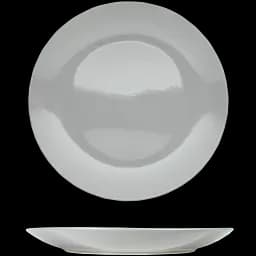 Тарілка керамічна Well Done 27 см графітова (WD-5024B)