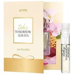 Открытка с пробным образцом Парфюмерной воды Avon TTA Today для Нее 0.6 мл