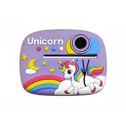 Дитячий фотоапарат миттєвого друку фото Unicorn "Єдиноріг" Інтерактивна іграшка для дітей Фіолетовий (53439)