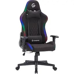 Геймерське крісло GamePro GC700FB RGB Size L Fabric Black [126423] - мініатюра 5
