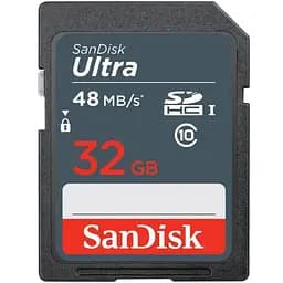 Карта пам'яті SanDisk 32GB SDHC class 10 UHS-I Ultra Lite (SDSDUNR-032G-GN3IN)