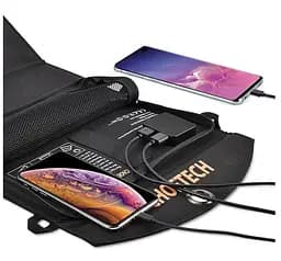 Портативна сонячна панель Choetech SC-001 2xUSB 19W - мініатюра 3