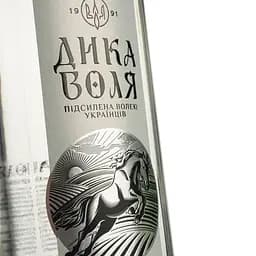 Горілка Дика Воля Класична 40% 0.5 л - мініатюра 3
