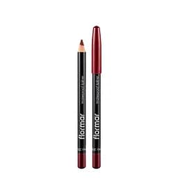 Карандаш для губ водостойкий Flormar Waterpoof Lipliner №205 Элегантный бордо Elegant Bordeaux