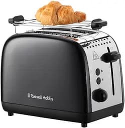 Тостер Colours Plus 1600Вт, підігрів, розморожування, метал., чорний Russell Hobbs kuh0014874 - мініатюра 4