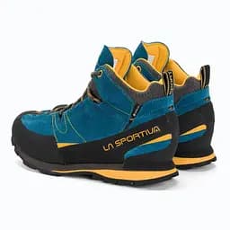 Черевики LaSportiva Boulder X Mid 45.5 Blue/Yellow LaSportiva (1052-17EBY 45,5) - мініатюра 5