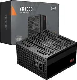 Блок живлення 1000 Вт, PcCooler YK1000, Black, 80+ Bronze, Active PFC, 13.5 см, 2xMolex / 6xSATA / 1x16-pin (450 Вт) / 4x6+2-pin / 2x4+4-pin / 1x20+4-pin, захист OVP/UVP/OCP/SCP/OTP/OPP/SPD, ATX 3.1 - мініатюра 6