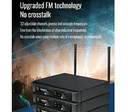 Радиосистема с двумя ручными микрофонами Takstar X3-HH - мініатюра 7