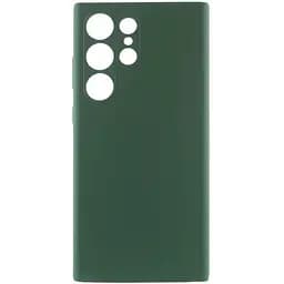 Чохол Silicone Cover Lakshmi Full Camera (AAA) для Samsung Galaxy S25 Ultra Зелений / Cyprus Green